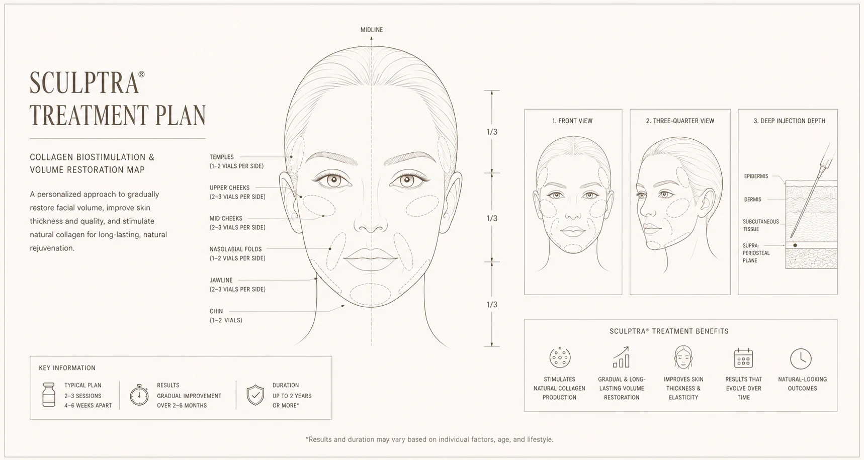 Sculptra® prijzen — EmpowerBeauty Clinic